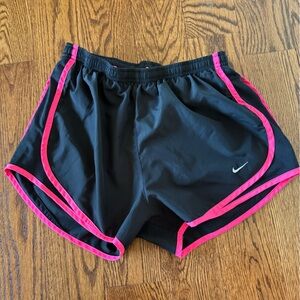 Nike dri -fit Athletic Shorts in Black and Pink
